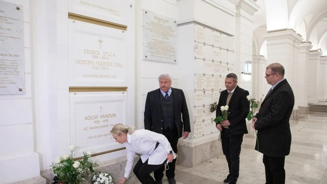 Grosics Gyulára emlékezett az Aranycsapat Testület