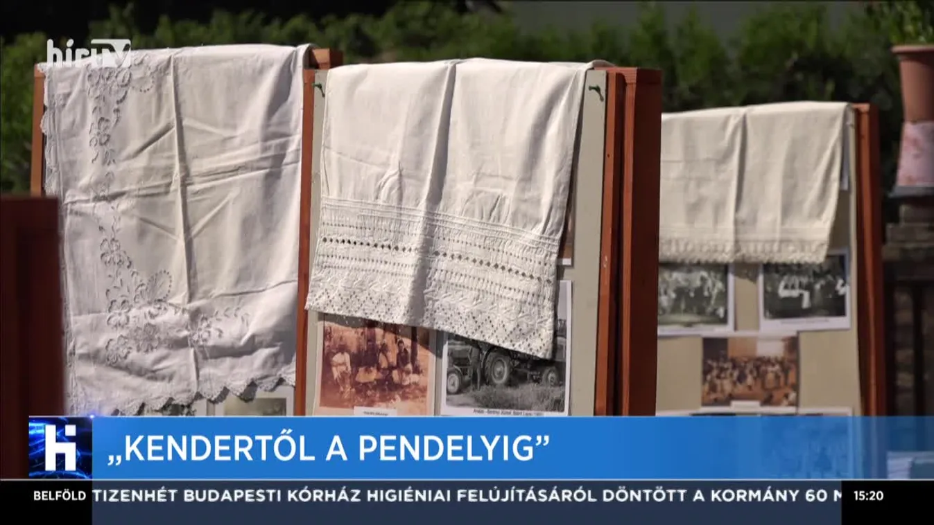 "Kendertől a pendelyig"
