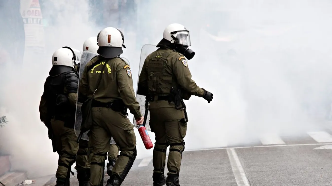 Neonácikkal csaptak össze a rendőrök Görögországban
