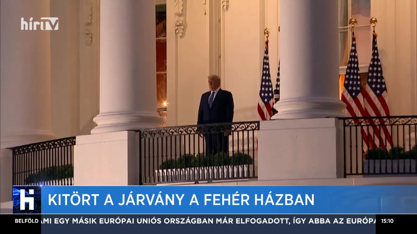 Kitört a járvány a Fehér Házban