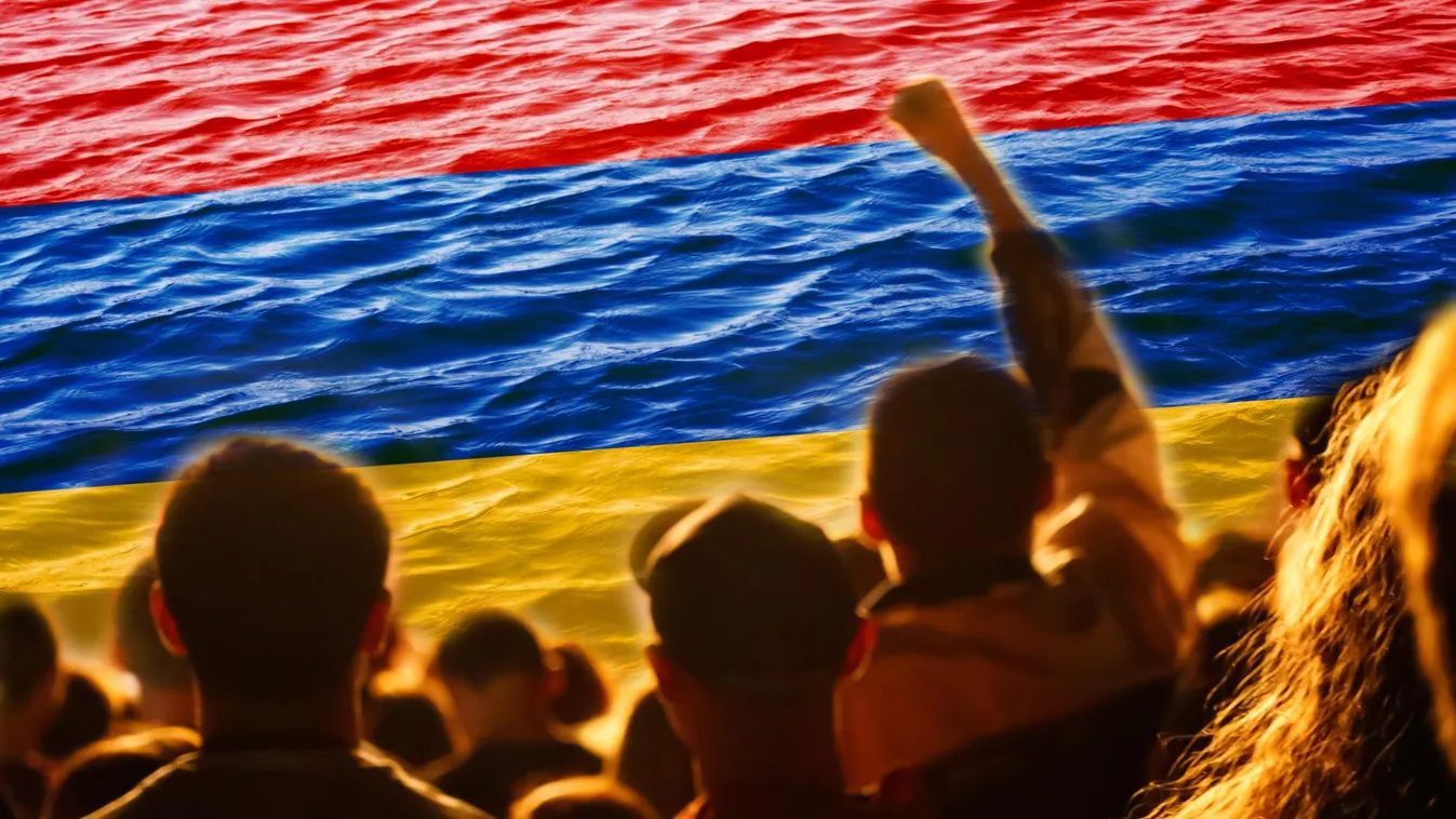 Örmények ezrei tüntettek Brüsszelben Azerbajdzsán ellen