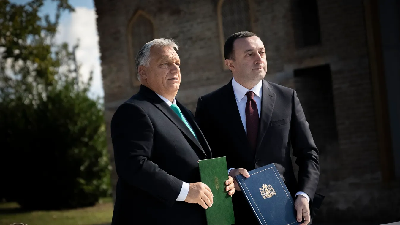Orbán Viktor: Magyarország elkötelezett támogatója Georgia EU-tagságának