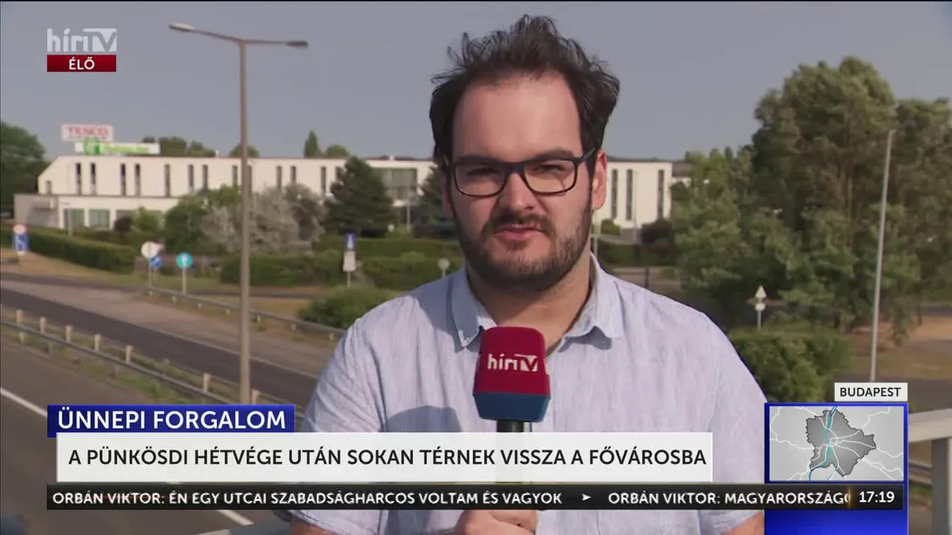 Az ünnepi hosszú hétvégét követően sokan indulnak vissza a fővárosba + videó