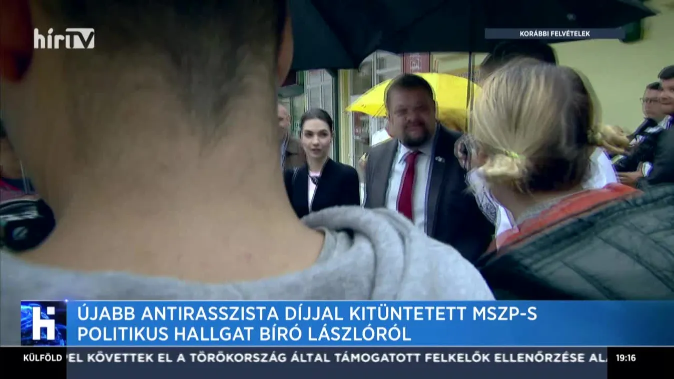 Újabb antirasszista díjjal kitüntetett MSZP-s politikus hallgat Bíró Lászlóról