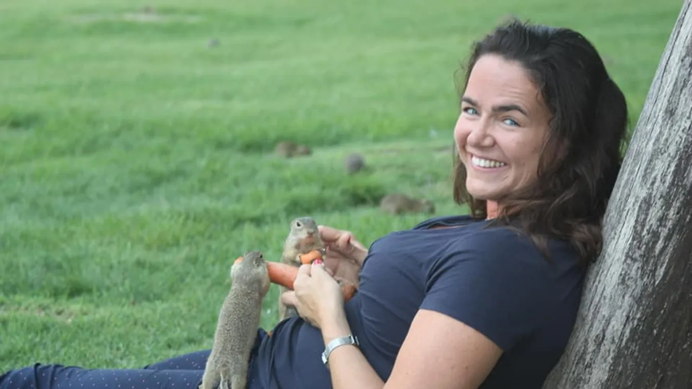 Máté Bence természetfotósnál vendégeskedett Novák Katalin