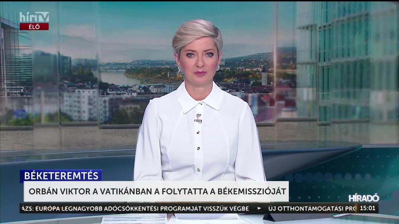 ORBÁN VIKTOR A VATIKÁNBAN FOLYTATTA A BÉKEMISSZIÓJÁT