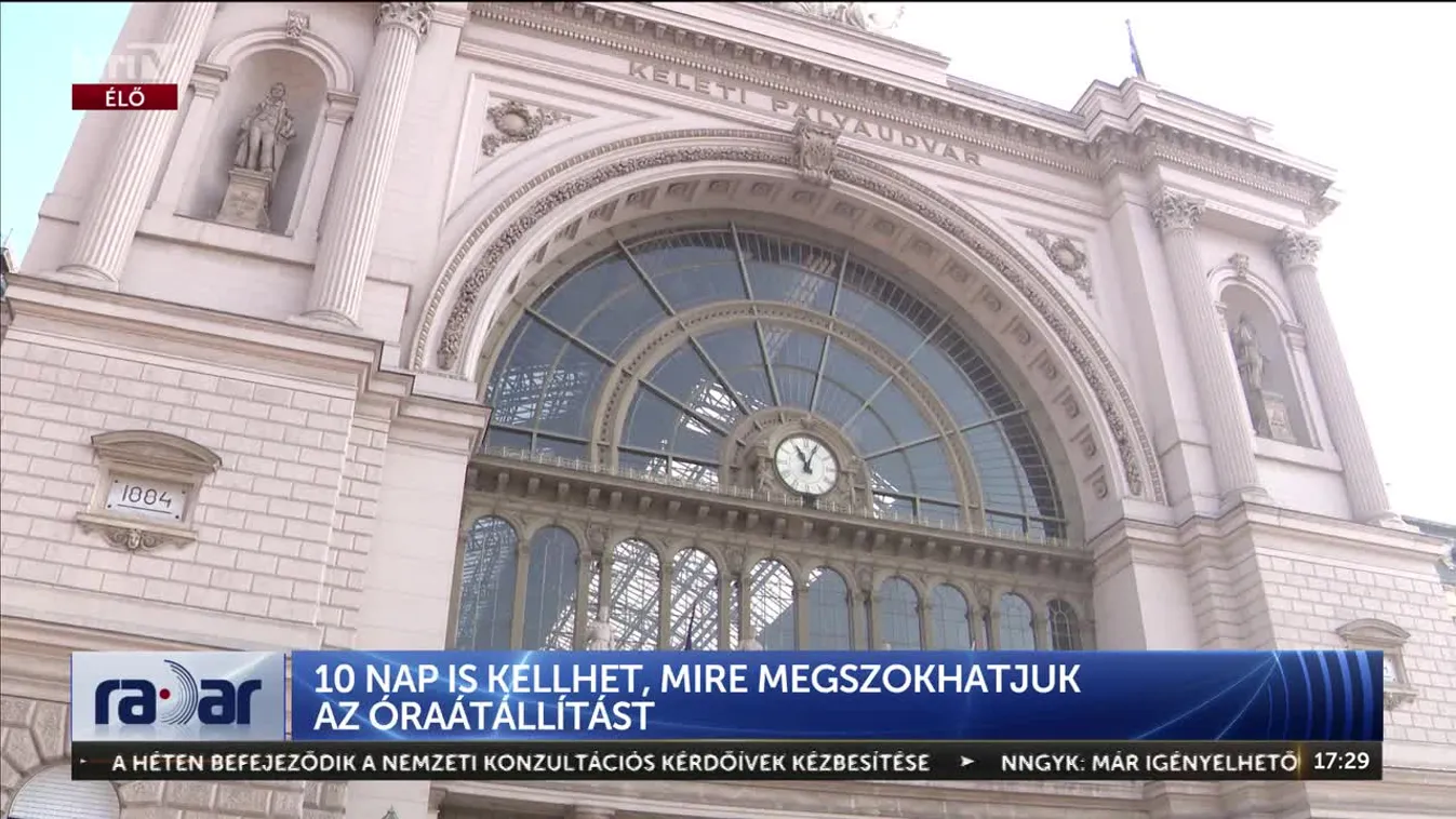 Radar – 10 nap is kellhet mire megszokhatjuk az óraátállítást