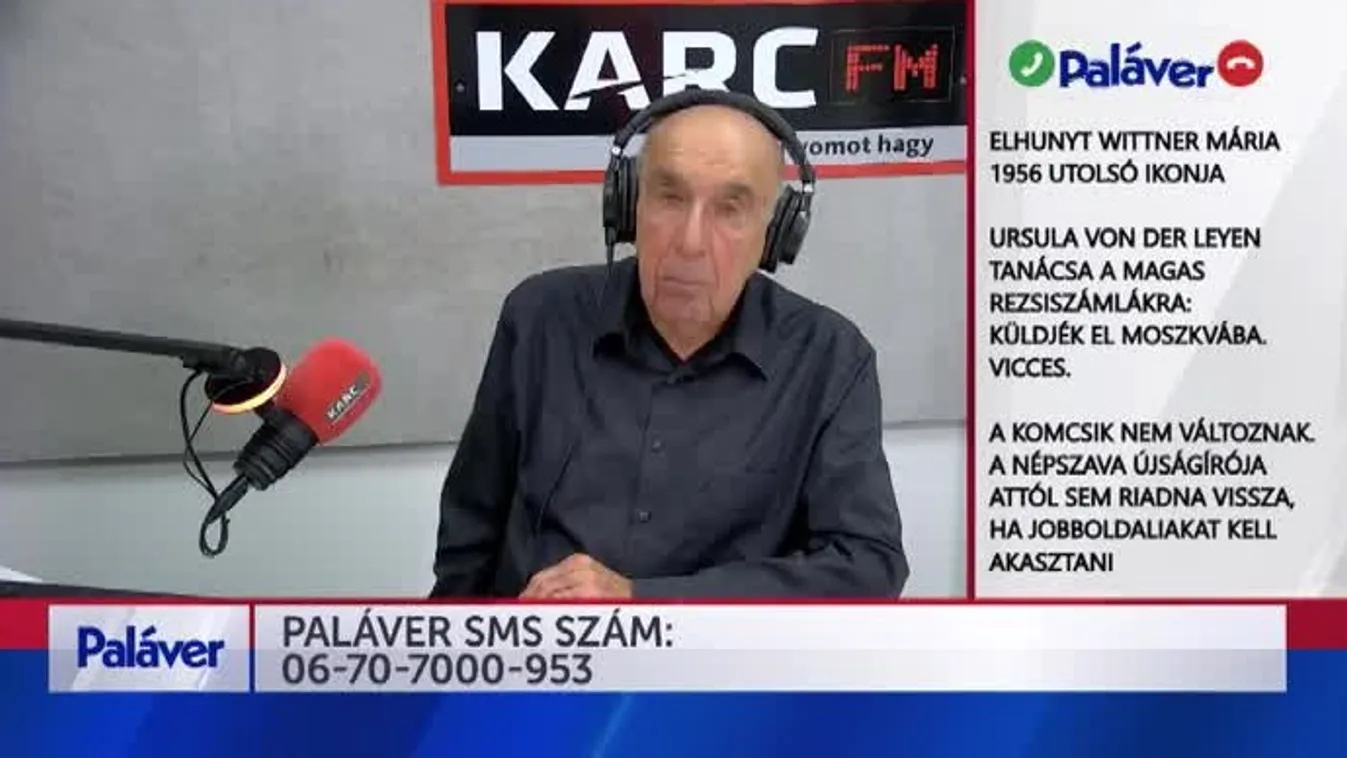 Paláver: Elhunyt Wittner Mária 1956 utolsó ikonja