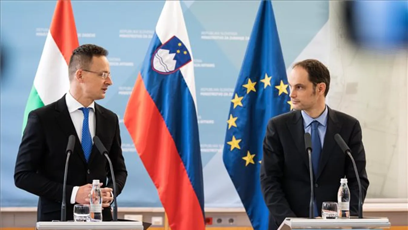 Szijjártó: Szigorú intézkedések mellett, de zajlik a teherforgalom Magyarország és Szlovénia között