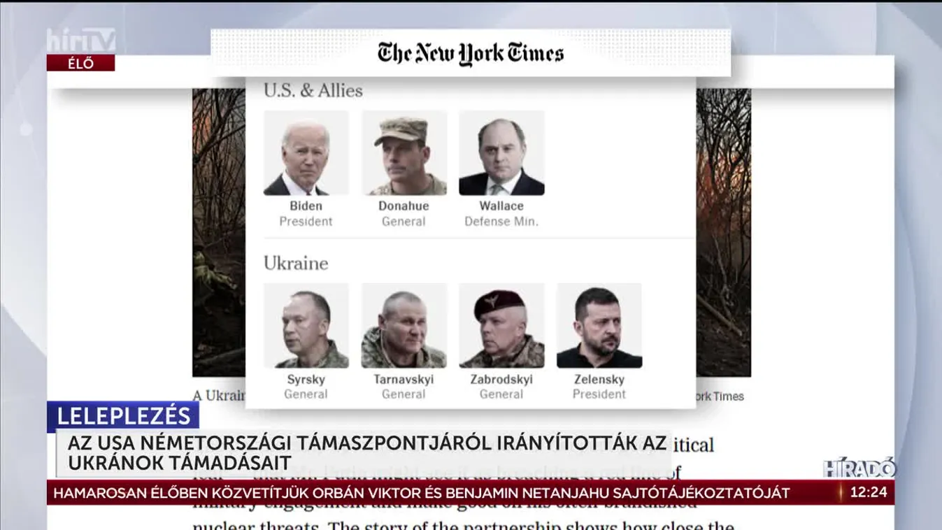 Egy németországi központból irányították az ukrán csapatokat az amerikai tisztek + videó