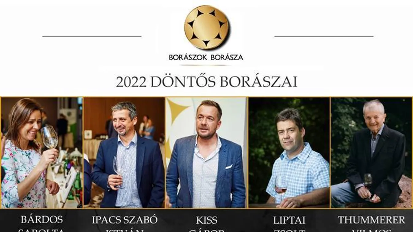 Megválasztották az öt legjobb magyar borászt