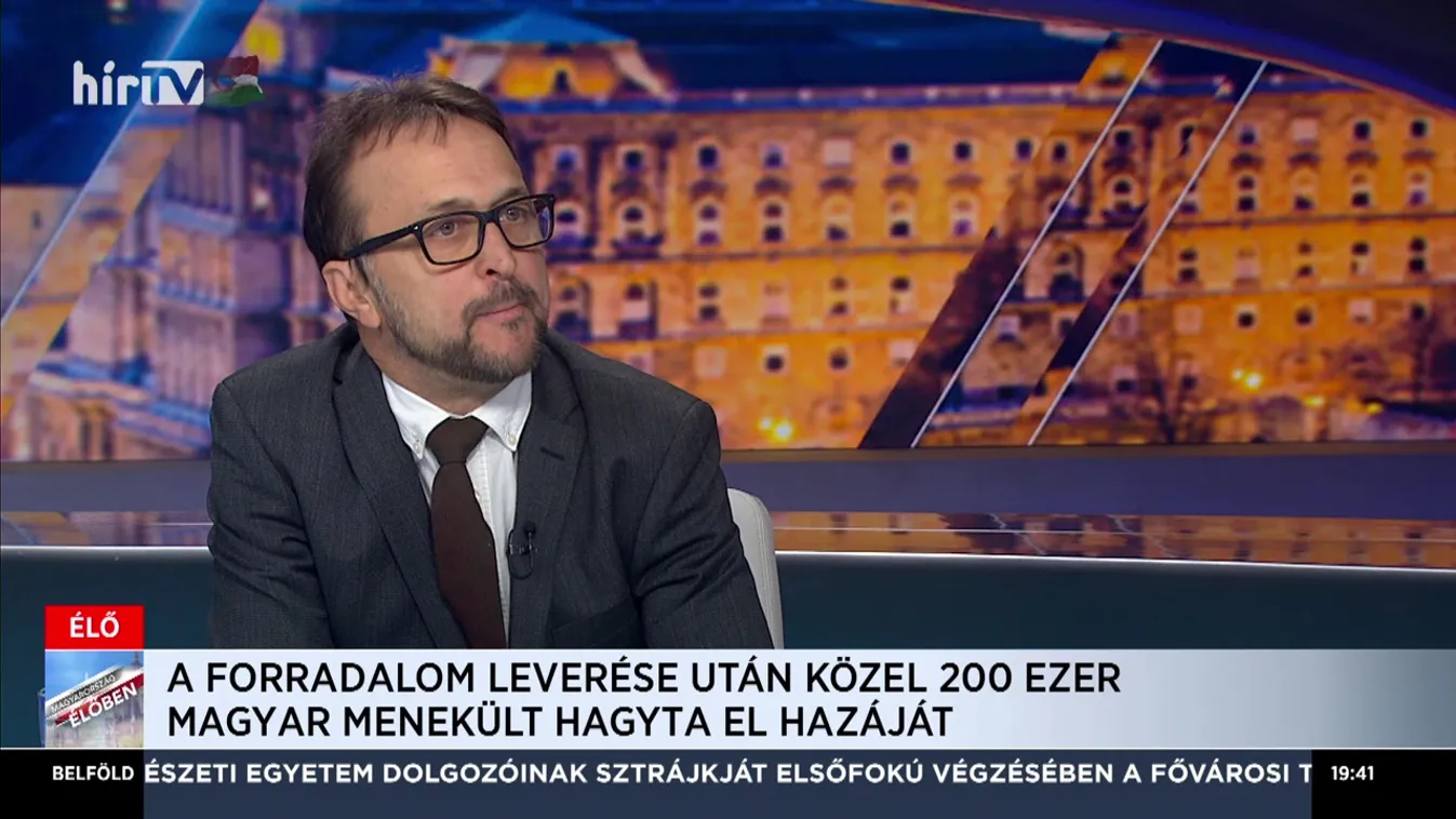 Csatári Bence: '56 október 23-a a XX. századi magyar történelem legfényesebb napja
