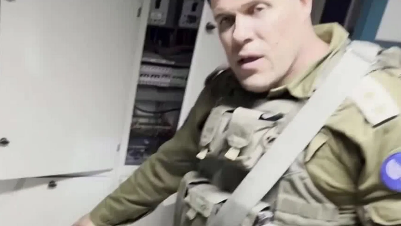 Aknagránátokat találtak izraeli katonák egy gázai óvodában + videó