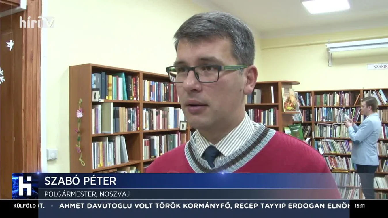 Tornaterem és út épül Noszvajon a Magyar Falu Program segítségével