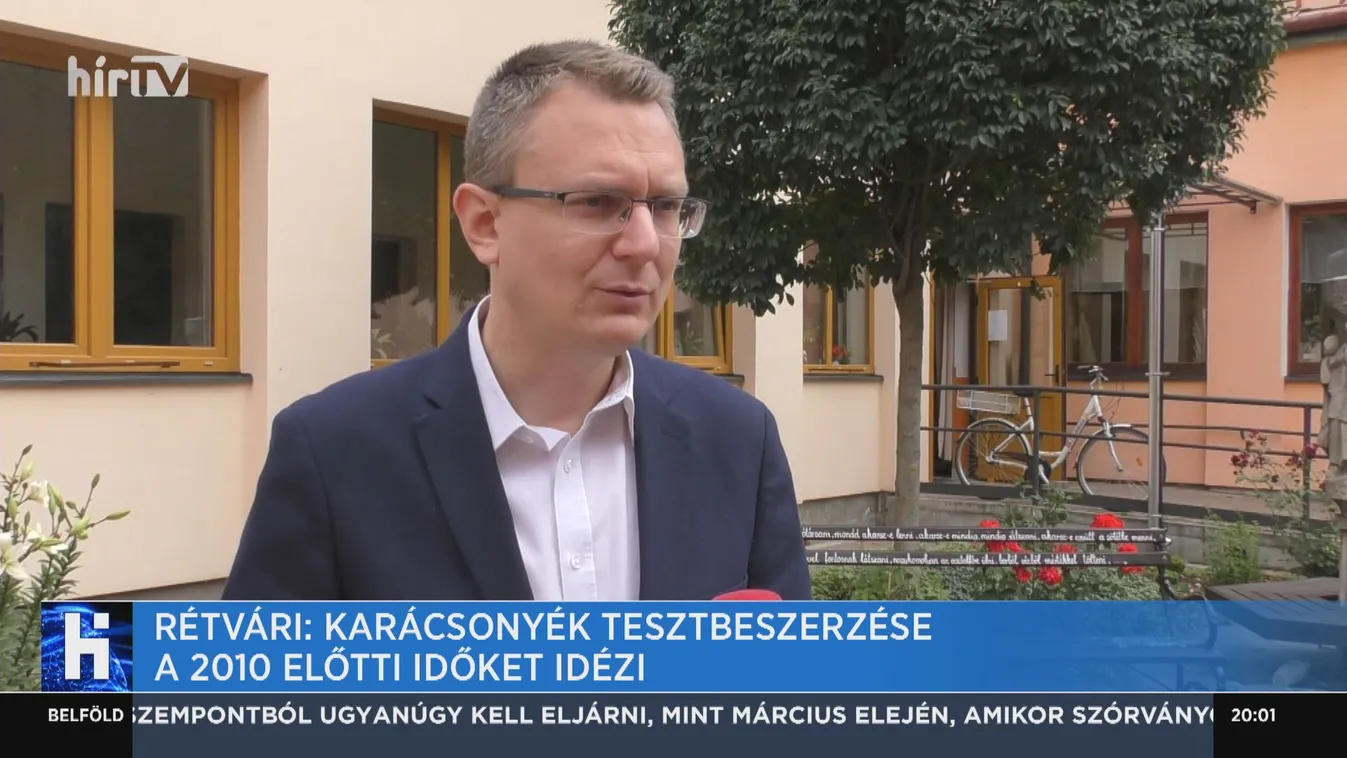 Rétvári: Karácsonyék tesztbeszerzése a 2010 előtti időket idézi