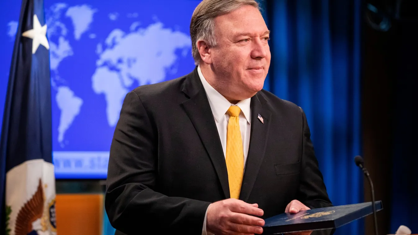 Mike Pompeo: Washington Teheránt tartja felelősnek az Ománi-öbölben történt incidensért