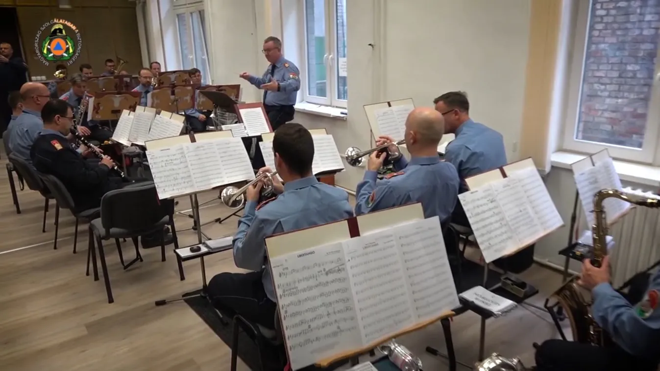 1938 óta működik a katasztrófavédelem zenekara + videó