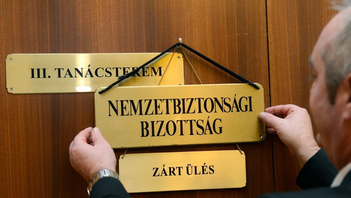 Kedden ismét ülésezik az Országgyűlés nemzetbiztonsági bizottsága