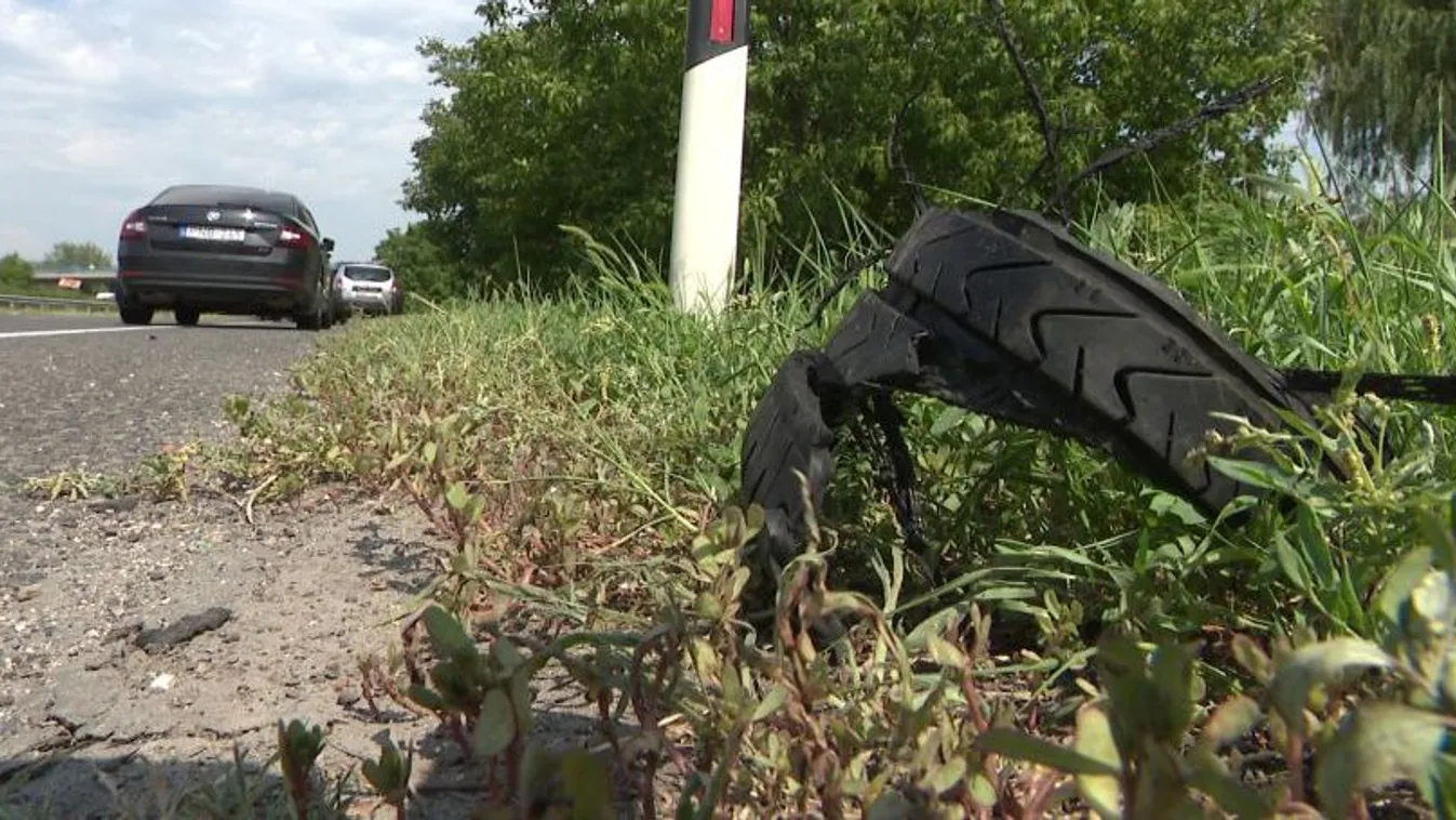 Durrdefekt okozhatta a súlyos buszbalesetet az M7-esen