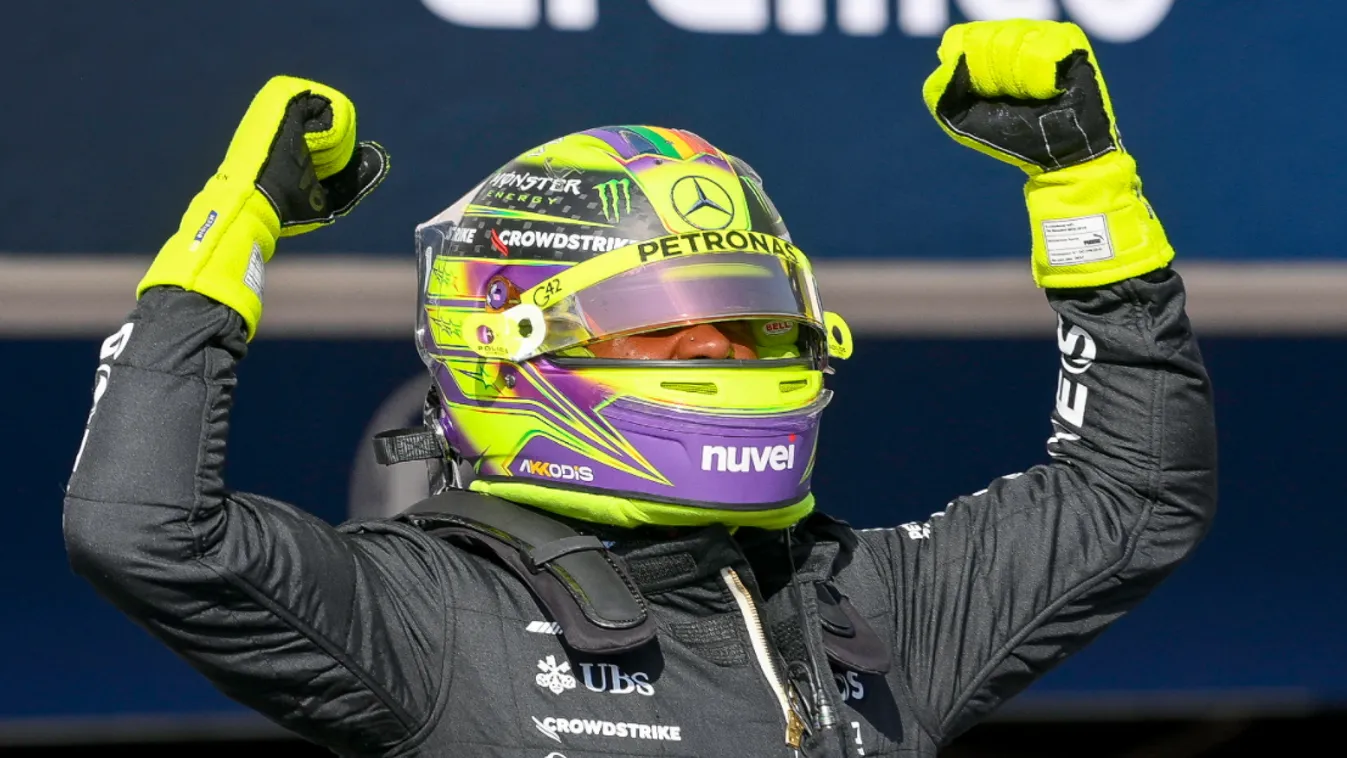 Lewis Hamilton nyerte a Forma-1-es Magyar Nagydíj időmérő edzését