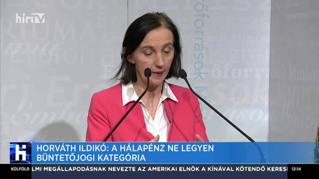 Horváth Ildikó: A hálapénz ne legyen büntetőjogi kategória