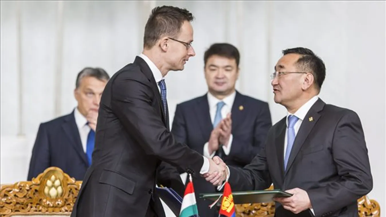 Jó kis üzleteket hozott össze Szijjártó Ulánbátorban