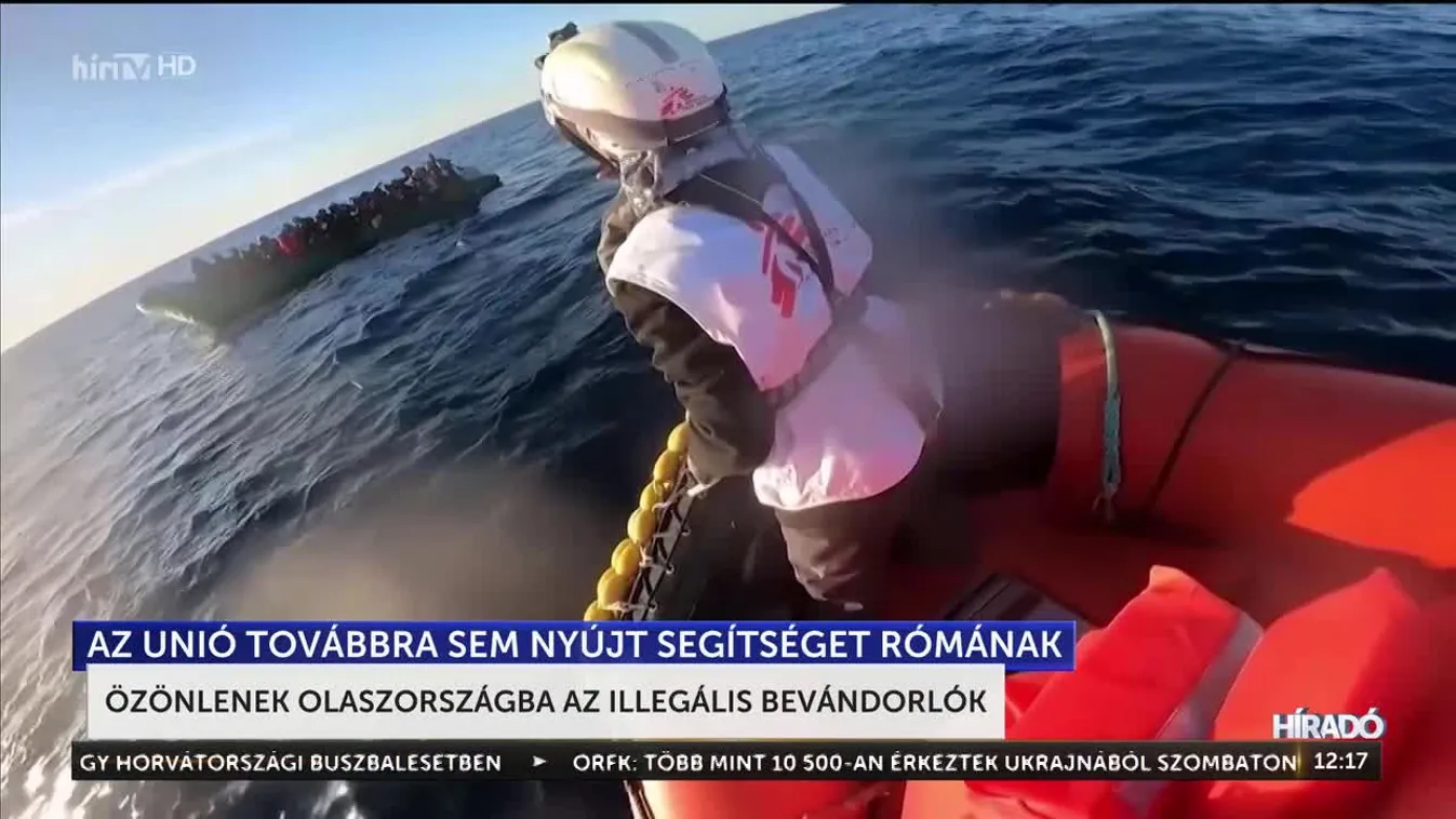 Özönlenek Olaszországba az illegális bevándorlók