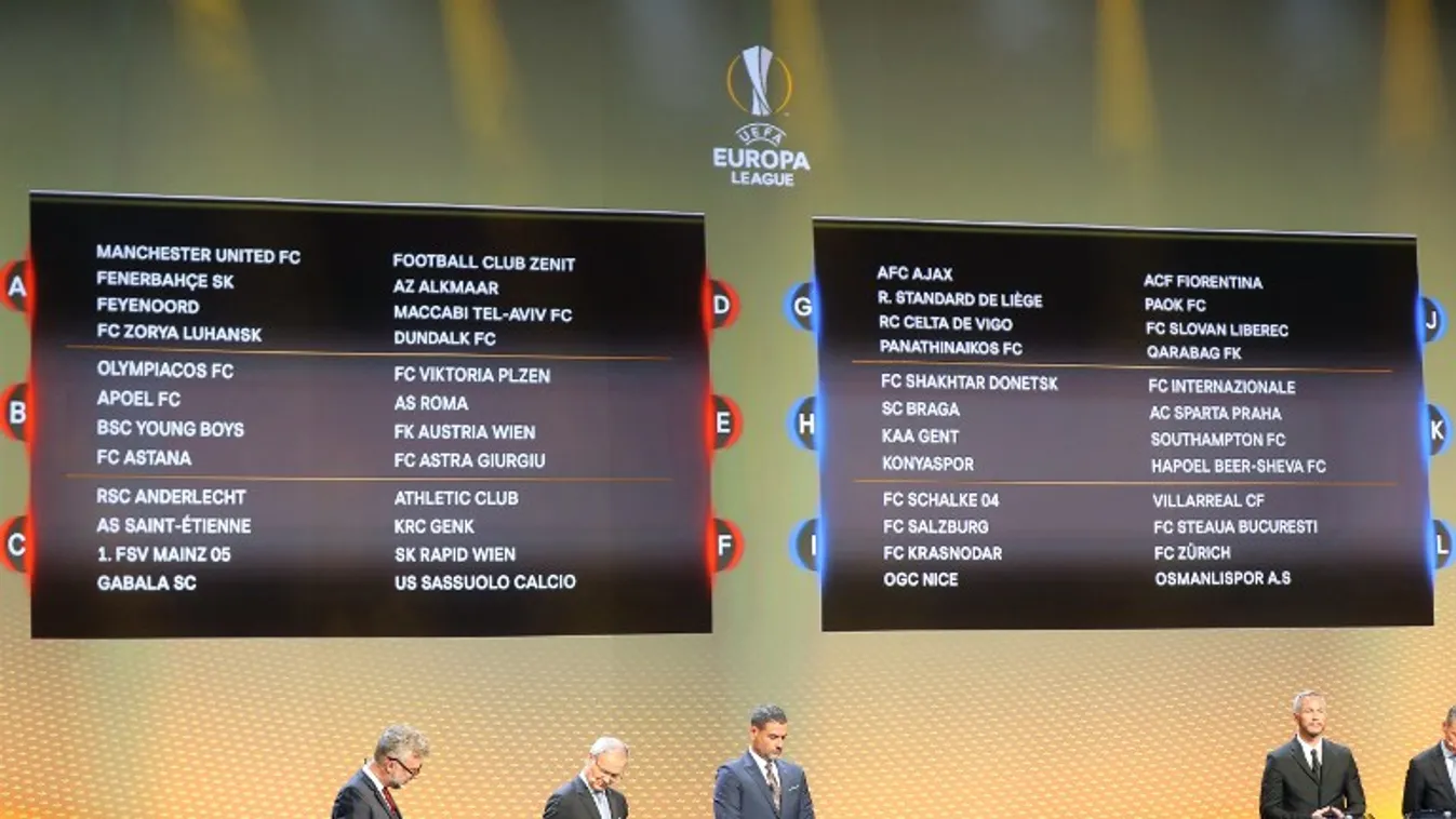 Sorsoltak: nehéz négyesben a MU