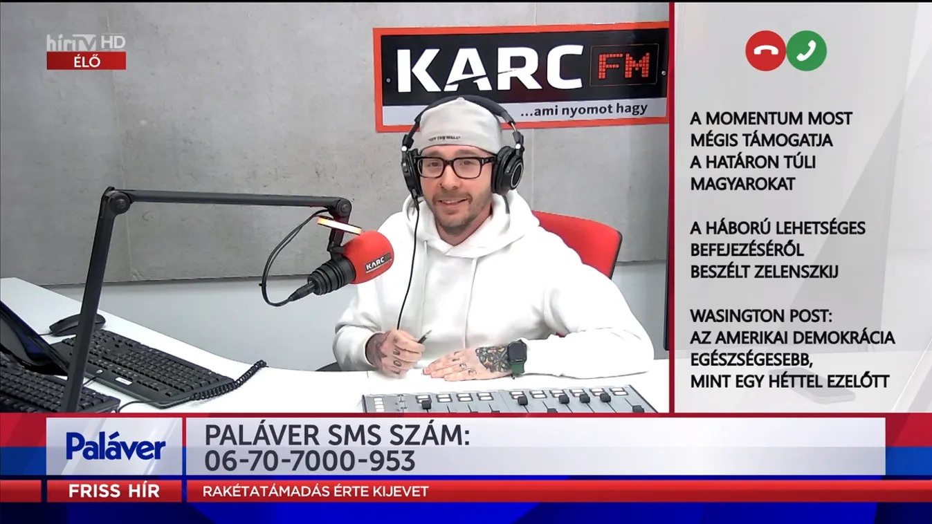 Paláver: A háború lehetséges befejezéséről beszélt Zelenszkij