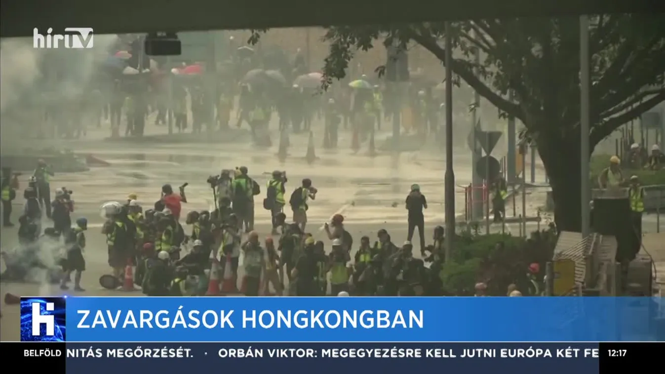 Zavargások Hongkongban