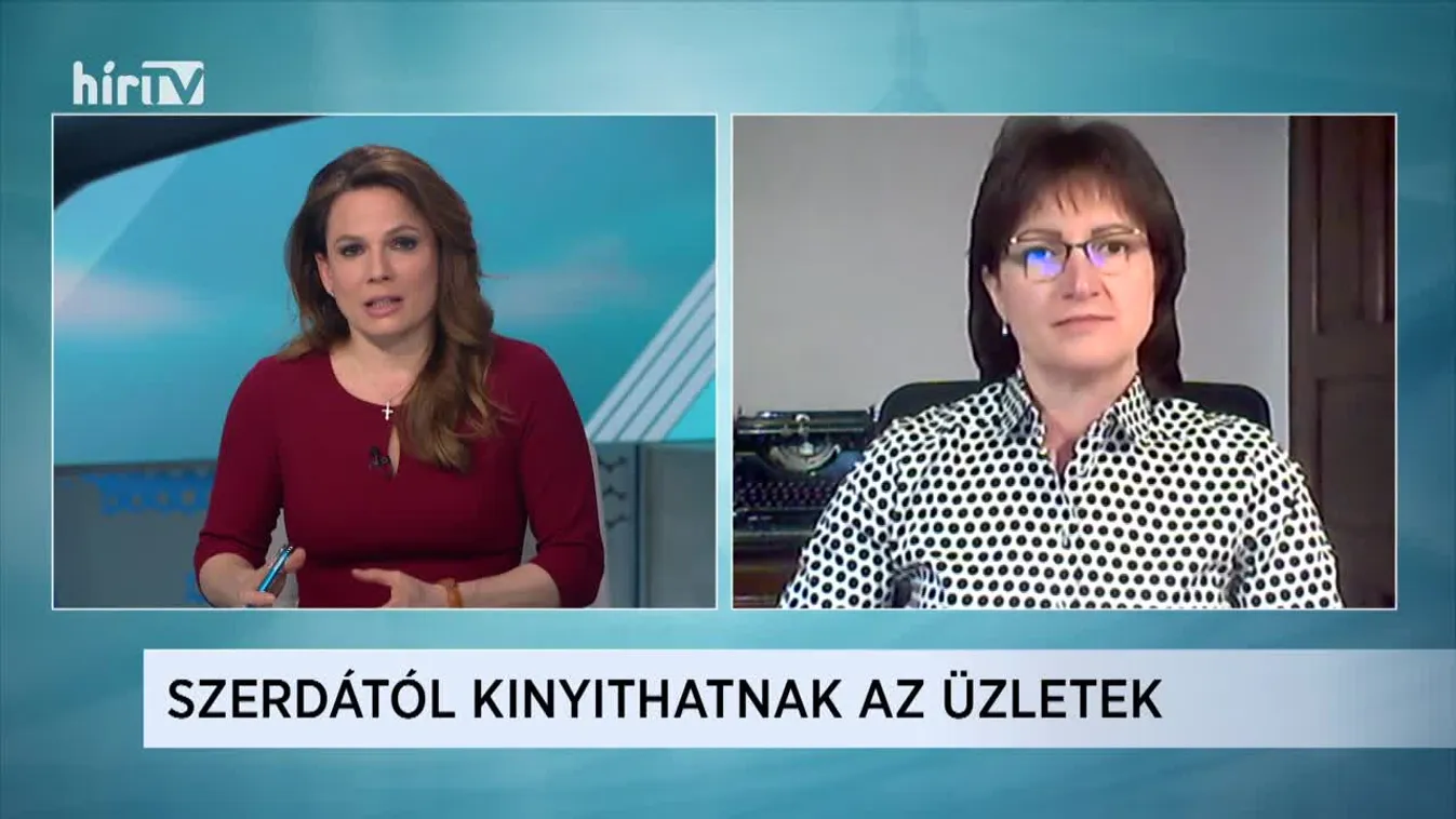 Neubauer Katalin: Szerdától kinyithatnak az üzletek