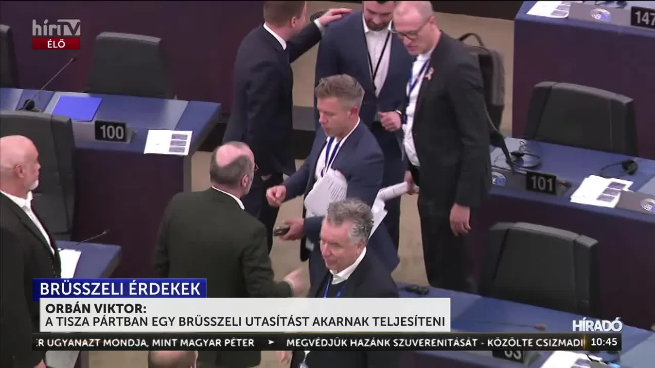 A Tisza Pártban egy brüsszeli utasítást akarnak teljesíteni