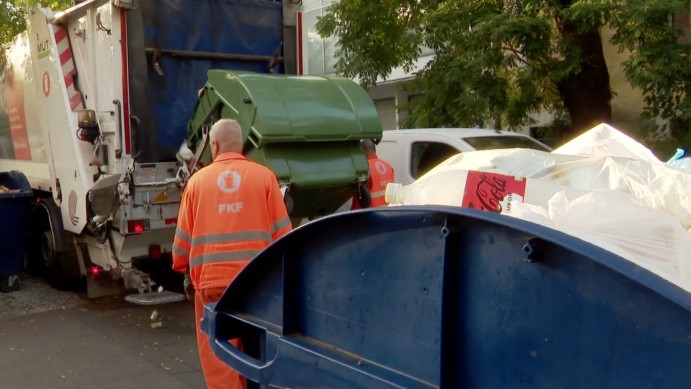 Újraindult a szemétszállítás Budapesten