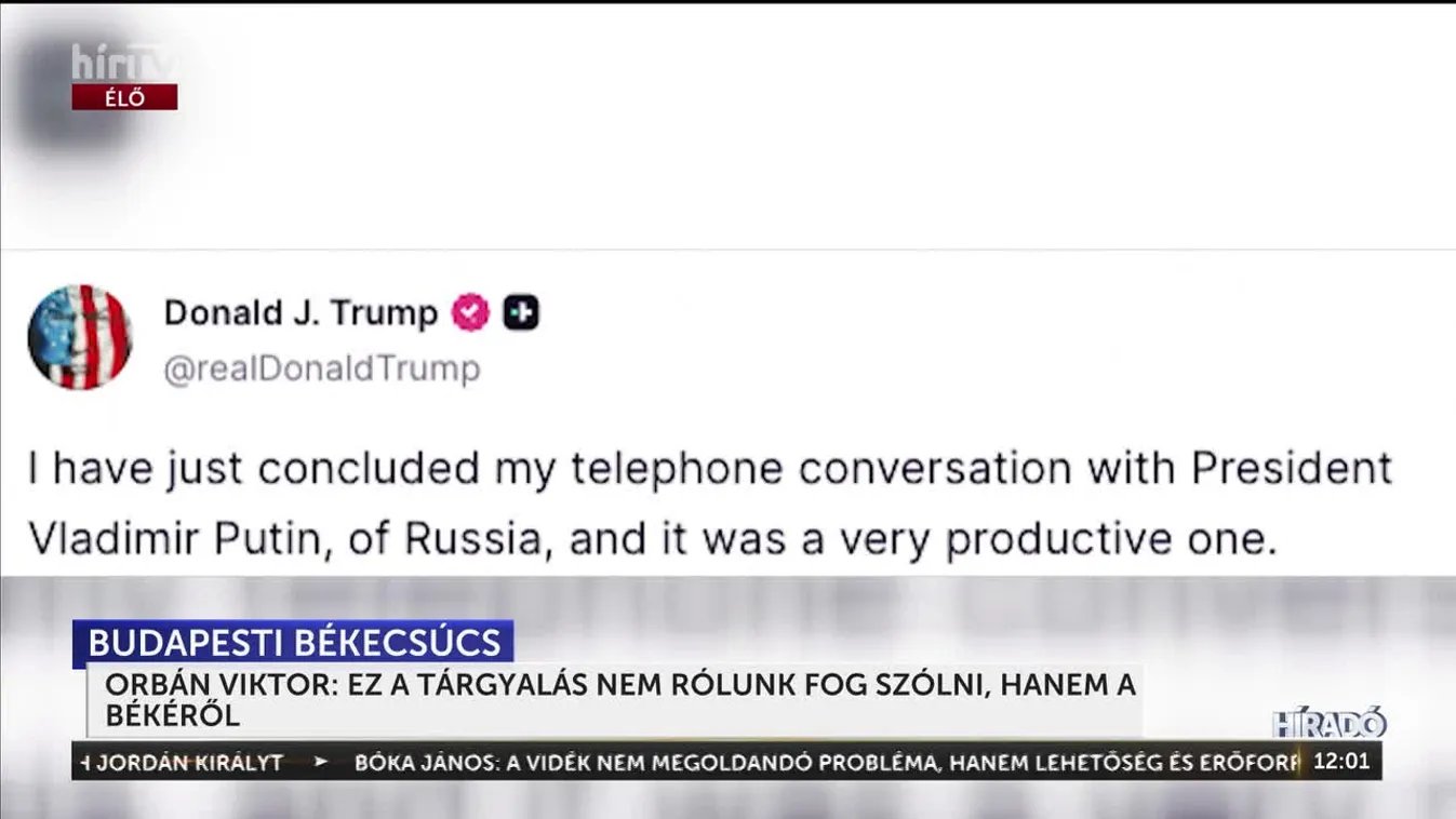ORBÁN VIKTOR: EZ A TÁRGYALÁS NEM RÓLUNK FOG SZÓLNI, HANEM A BÉKÉRŐL