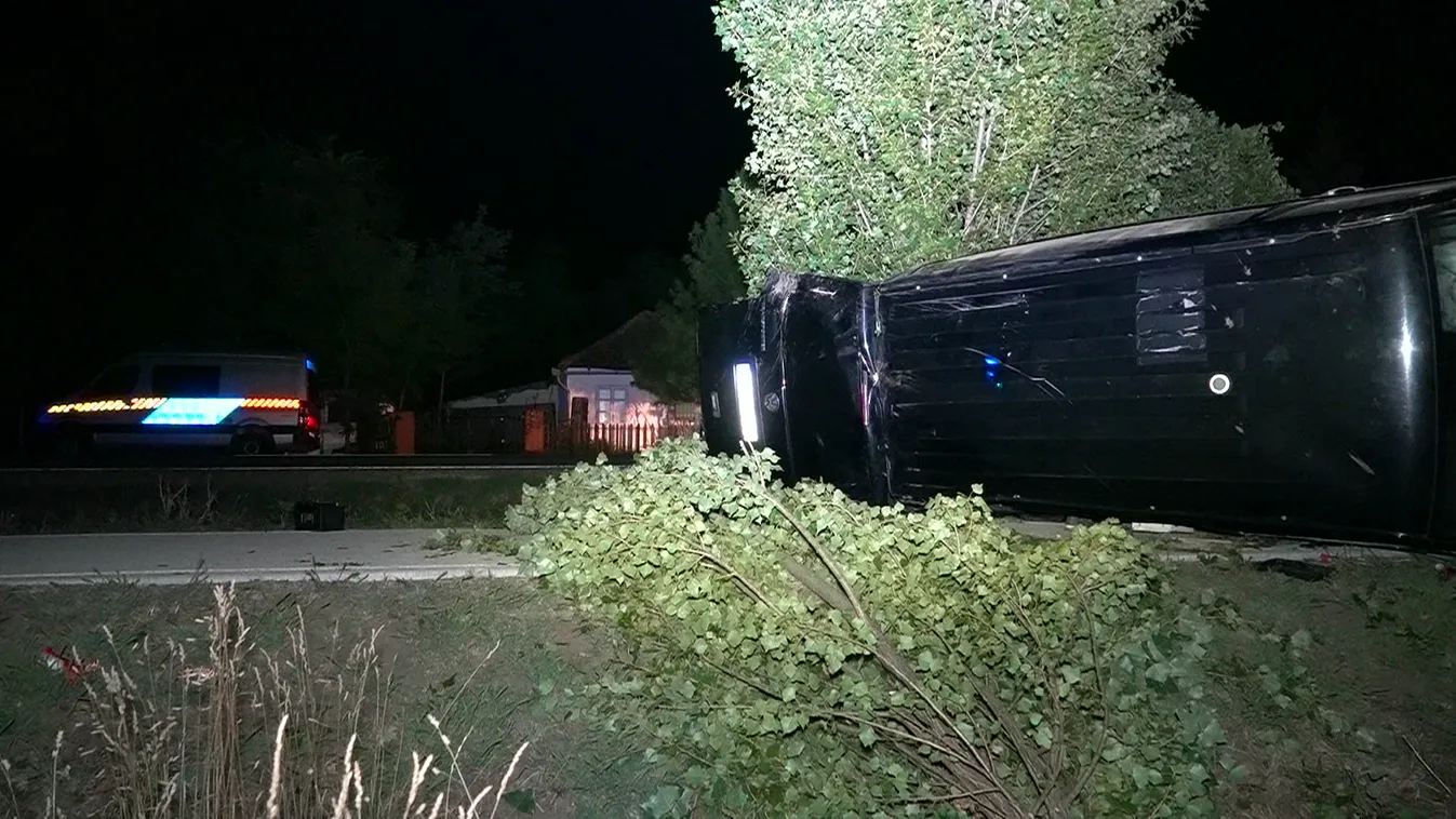 Büntetőeljárás indult az Ásotthalomnál balesetező embercsempésszel szemben