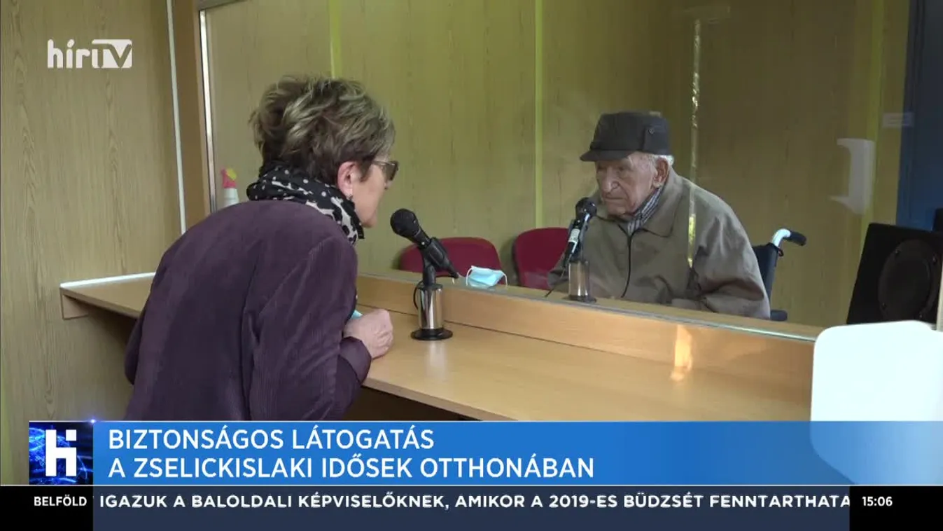 Biztonságos látogatás a zselickislaki idősek otthonában