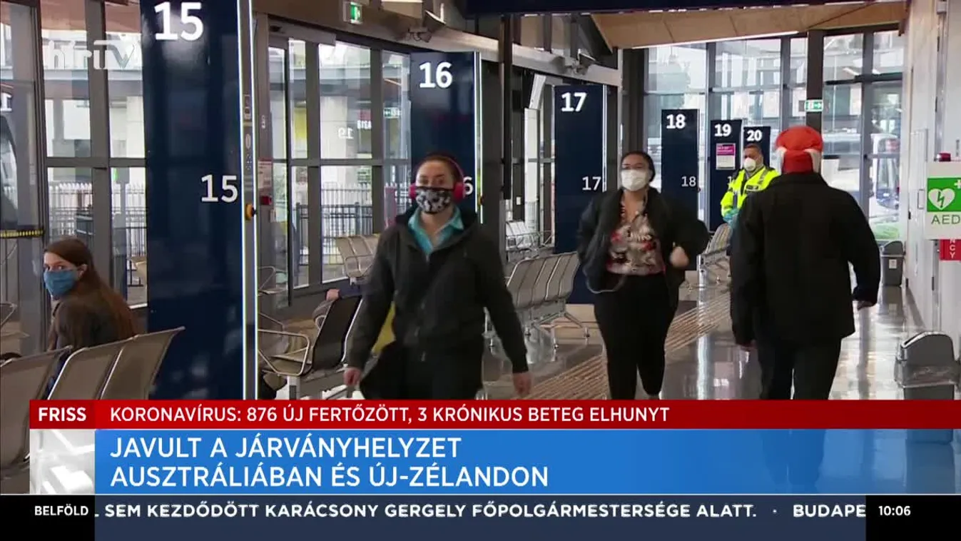 Javult a járványhelyzet Ausztráliában és Új-Zélandon