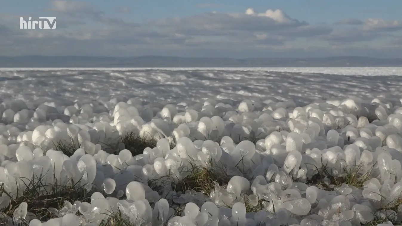 Jégbe borult a Balaton