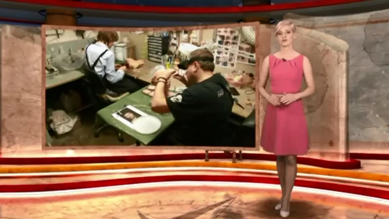 Élő szövet a fémvázon