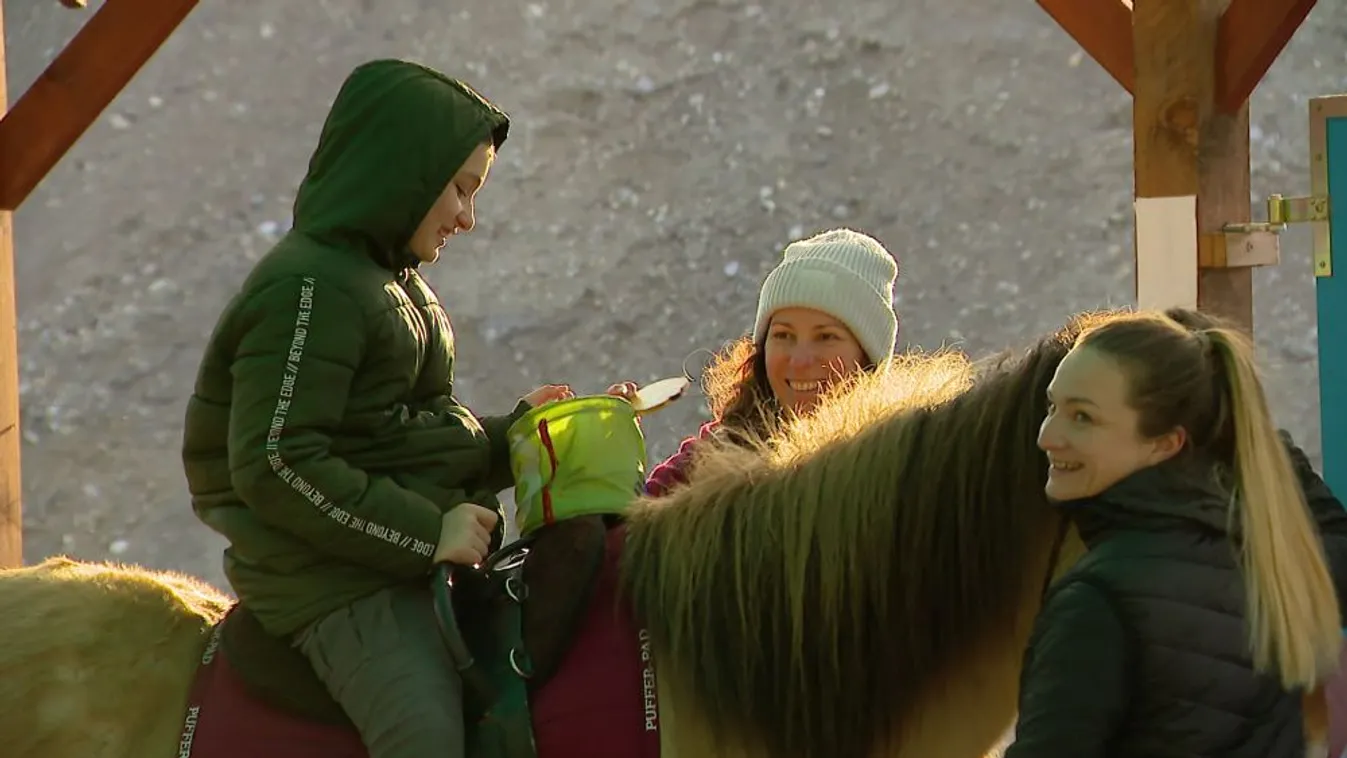 Lóháton a gyógyulás