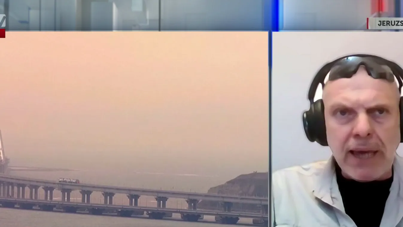 Napindító: Felrobbantotta a krími híd víz alatti tartószerkezetét az ukrán biztonsági szolgálat + videó