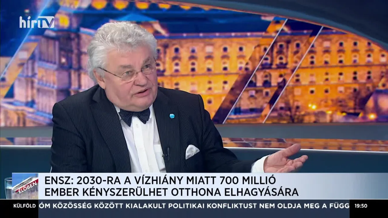 Szöllősi-Nagy András: Kinyílt egy olyan olló, ami a vízfelhasználást nem teszi fenntarthatóvá