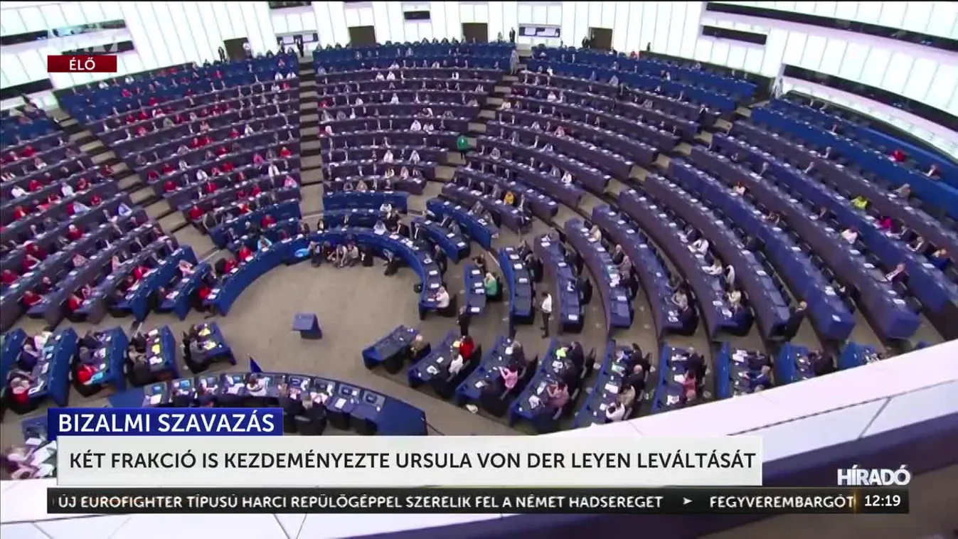 KÉT FRAKCIÓ IS KEZDEMÉNYEZTE URSULA VON DER LEYEN LEVÁLTÁSÁT