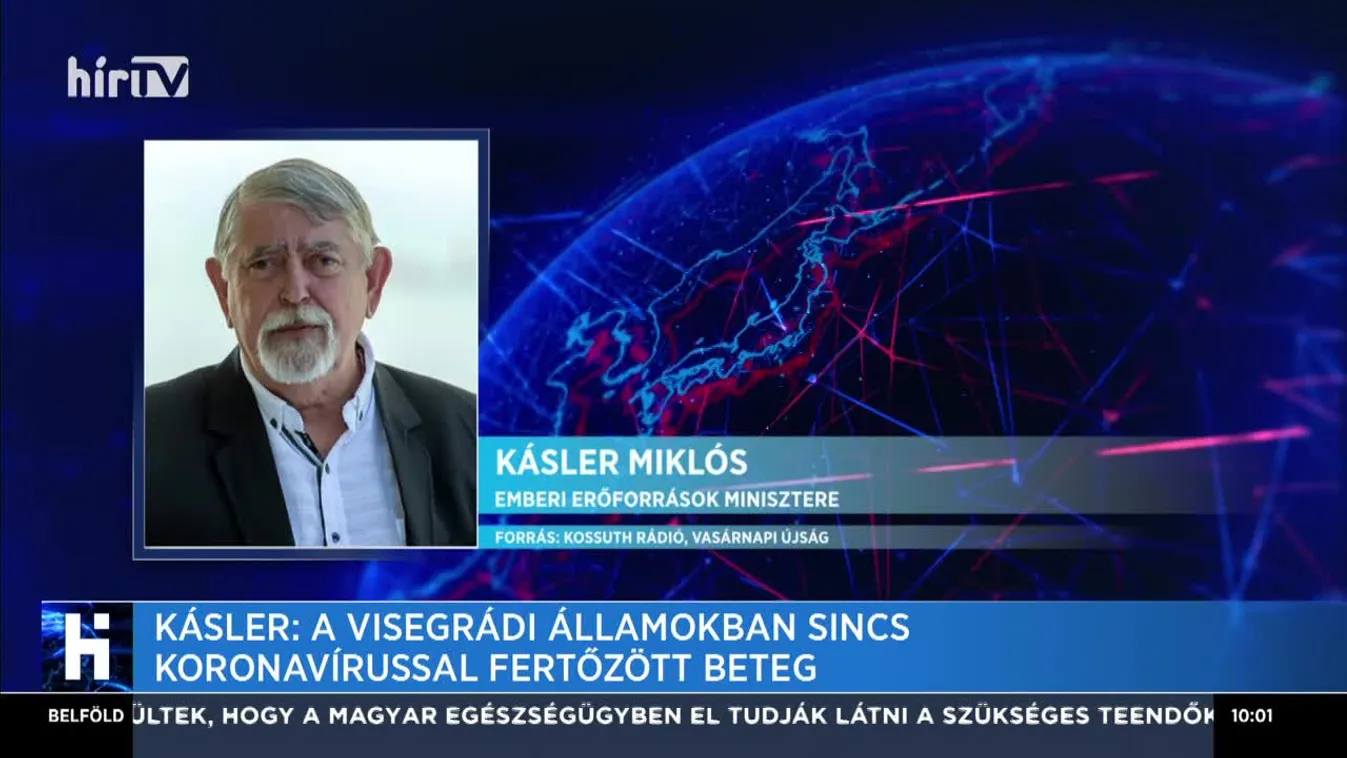 Kásler: Nincs beteg a visegrádi országokban
