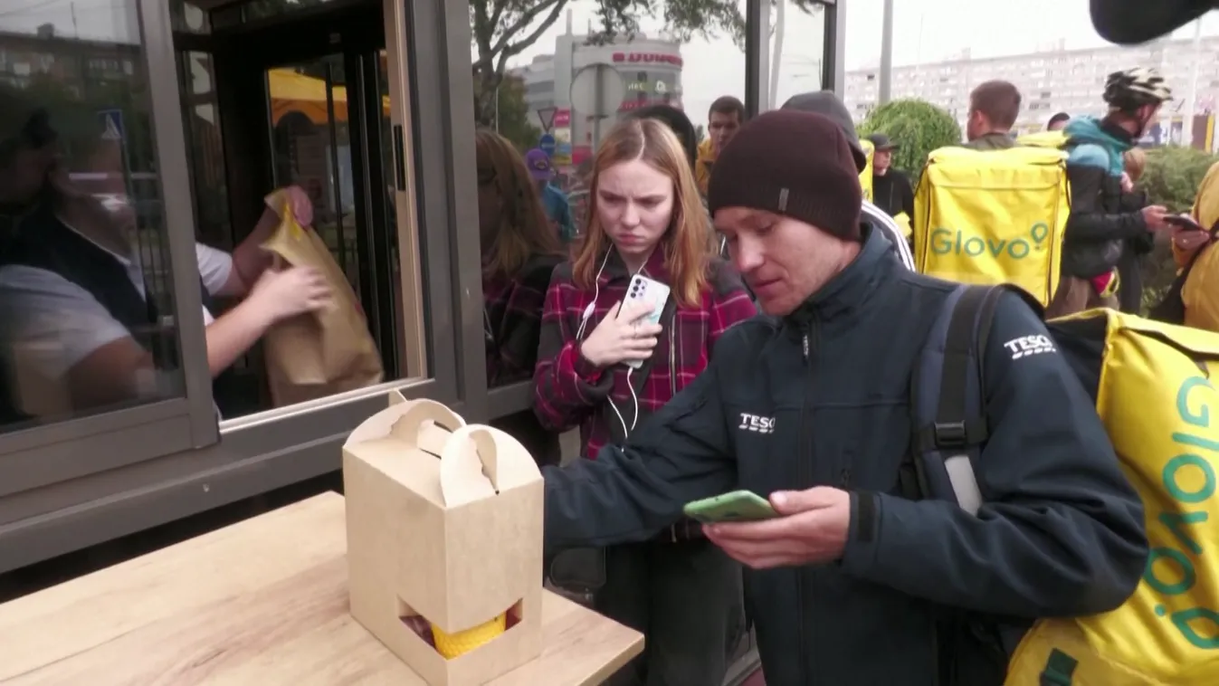 Újranyitott a kijevi McDonald's