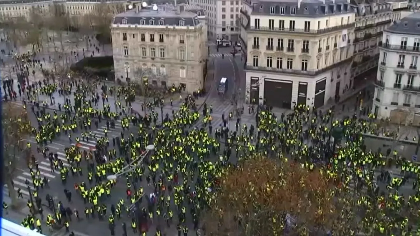 Eurómilliárdokban mérhetők a sárgamellényesek által okozott károk