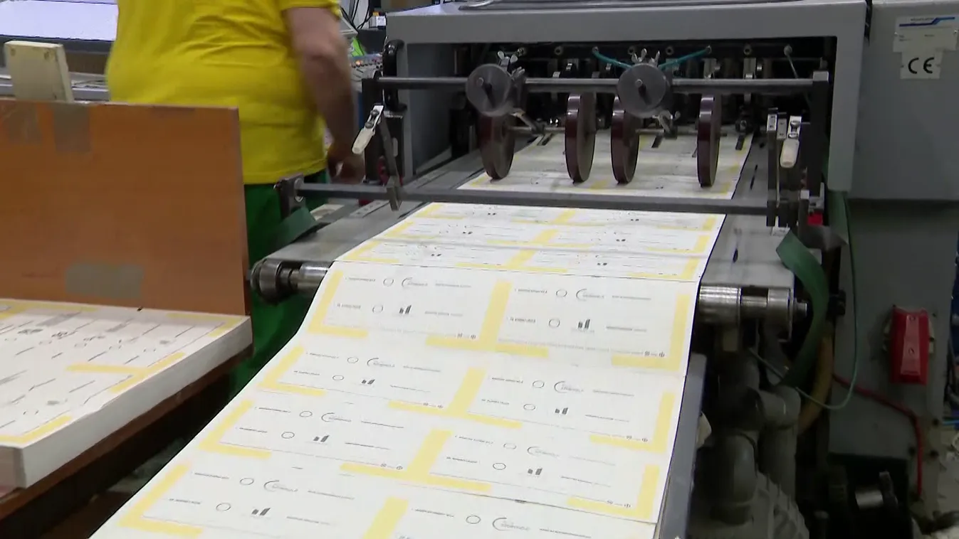 Több mint 33 millió szavazólap készül a választásokra + videó