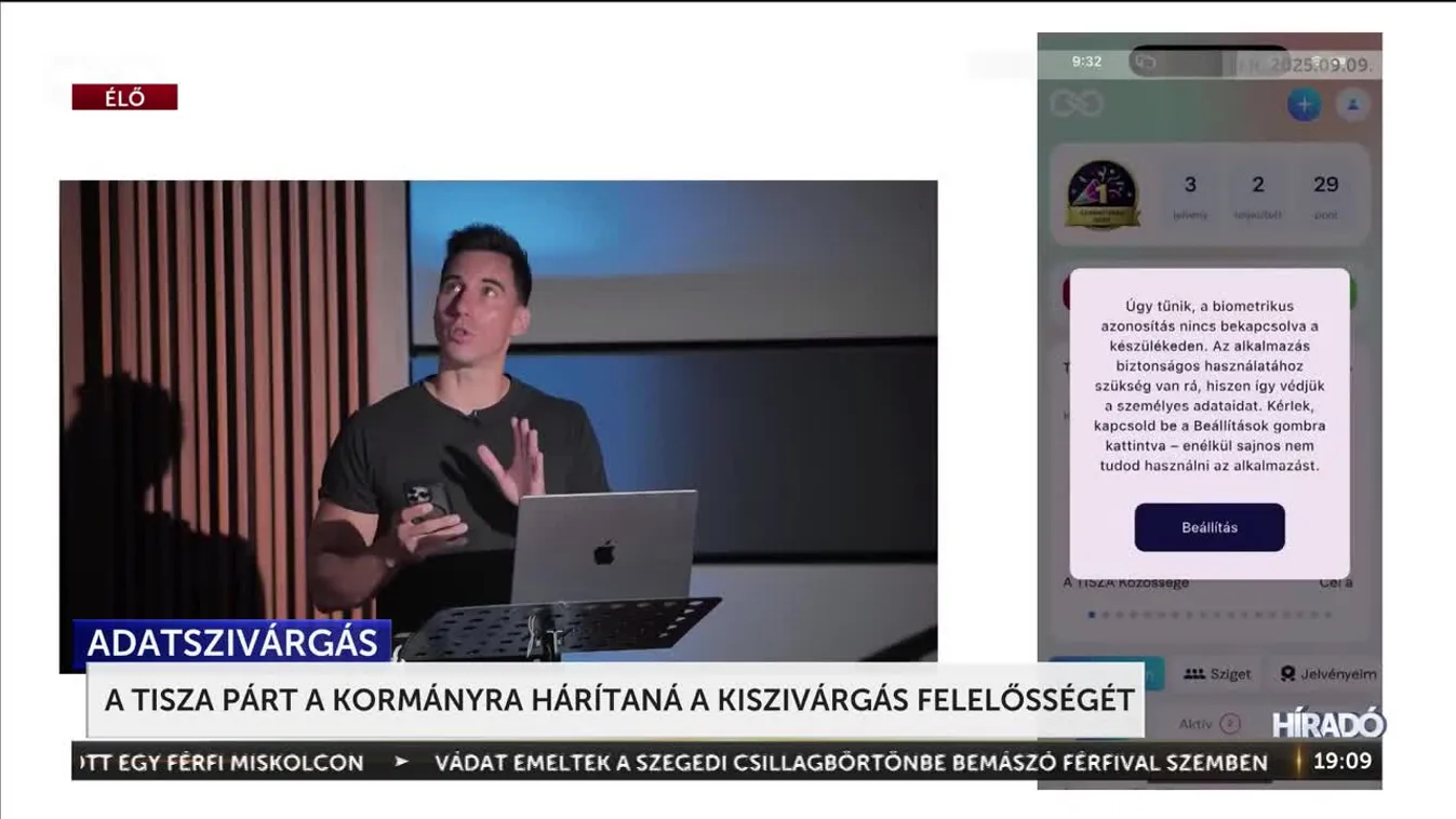 A TISZA PÁRT A KORMÁNYRA HÁRÍTANÁ A KISZIVÁRGÁS FELELŐSSÉGÉT