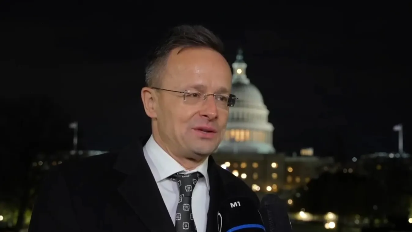 Szijjártó Péter: Amerikában is világosan látszik az eszkalációs kockázat