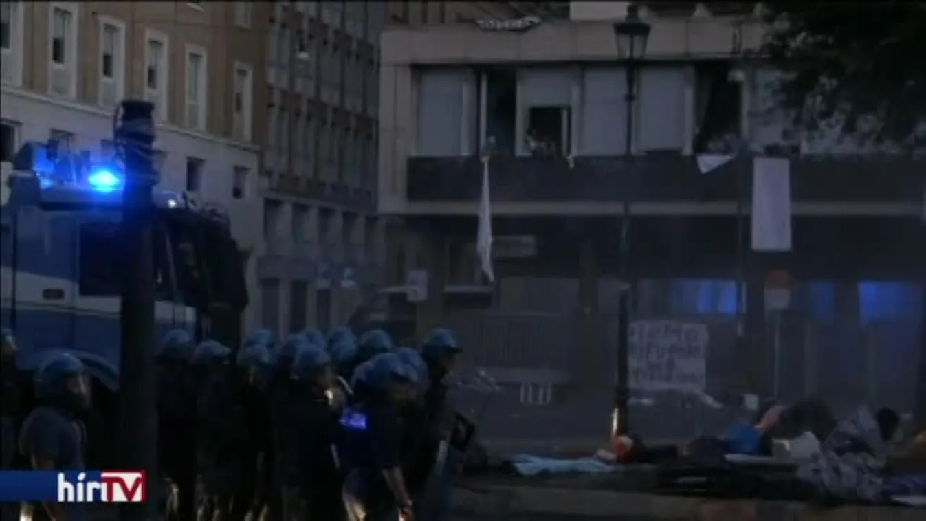 Balhé volt Rómában